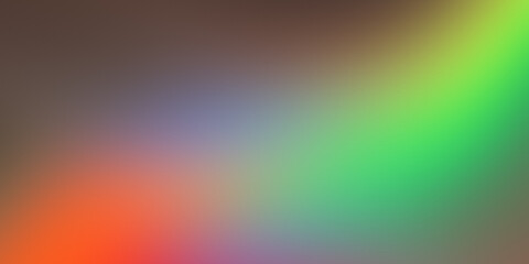 Abstract Colored Gradient Background Blurred Grainy Defocused Trendy Backgrounds For Banner, Poster, Wallpaper, Presentation