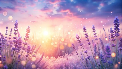 Soft, dreamy pastel gradients blend in a harmonious dance of pale pink, lavender, and peach hues, creating a calming, ethereal, and whimsical atmosphere.