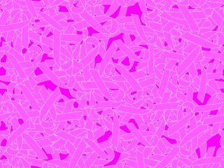 Breast cancer month seamless pink ribbon day mammogram pattern