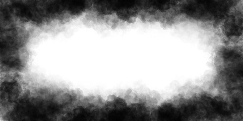 Black clouds. Clouds with transparent background of black color. Halloween overlay, realistic smoke fog overlay. Backgrounds with cloud textures with transparencies © thebeststocker