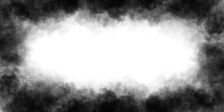 Black clouds. Clouds with transparent background of black color. Halloween overlay, realistic smoke fog overlay. Backgrounds with cloud textures with transparencies