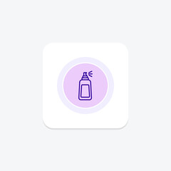 Beauty Mists icon, mists, skincare, face, beauty, editable vector, pixel perfect, illustrator ai file