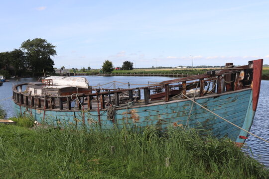 Altes Schiff in den Niederlanden