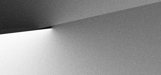 Black white grainy background, monochrome gray noisy texture dark grunge banner, header poster cover backdrop design