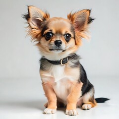 Adorable Chihuahua Puppy in a Cozy Sweater