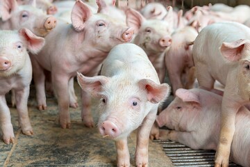 Fotos de porcos na faenda