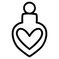 Heart Ornament Outline