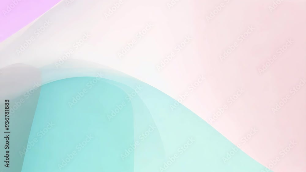 Poster soft abstract pastel colors flow gracefully in an artistic composition created in a serene setting