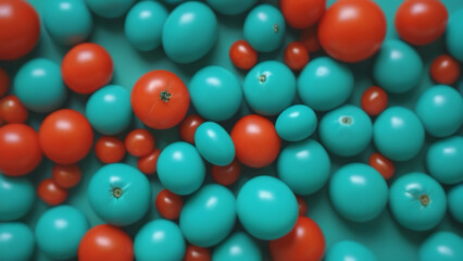 Fototapeta premium tomatoes on a vine