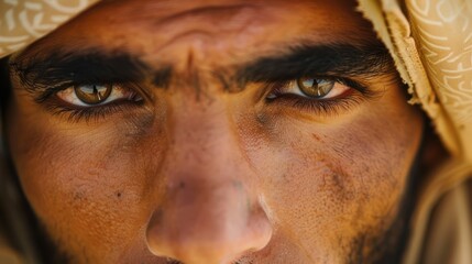 Naklejka premium Intense Gaze