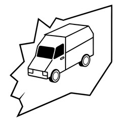 delivery van icon
