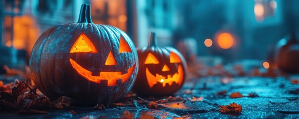Spooky party ideas like haunted house tours, ghost stories, and scary games, adding excitement to the Halloween celebration, Festive, Cool Tones, Detailed