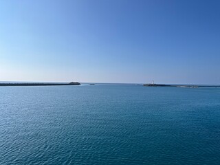 view of the sea from the sea okinawa iheya Island