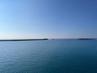view of the sea from the sea okinawa iheya Island