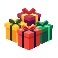 Gift Icon: Simple Vector Illustration for Gift Shop Websites