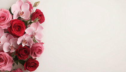bouquet of pink roses