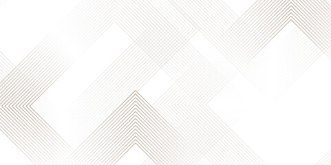 Abstract gradient color strips geometric lines on white background with luxury shapes motion strip. Vector golden pattern of lines abstract transparent background with white geometric lines effect.