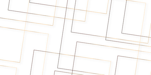 Abstract industrial Design random lines gold on white background.Geometric seamless minimalist pattern with straight lines design.luxury golden geometric random chaotic lines.squares and triangle line