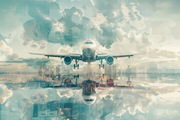 Concept of movement and excitement, as well as the idea of travel