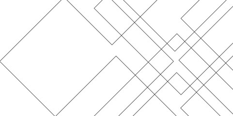 Abstract industrial Design random lines black on white background.Geometric seamless minimalist pattern with straight lines design.luxury black geometric random chaotic lines.squares and triangle line