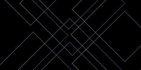 Abstract industrial Design random lines gold on black background.Geometric seamless minimalist pattern with straight lines design.luxury golden geometric random chaotic lines.squares and triangle line