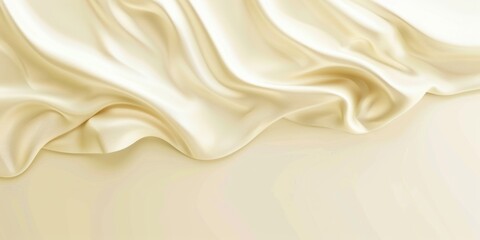 Obraz premium Minimalist Cream Color Background. Clean and Elegant Design Concept