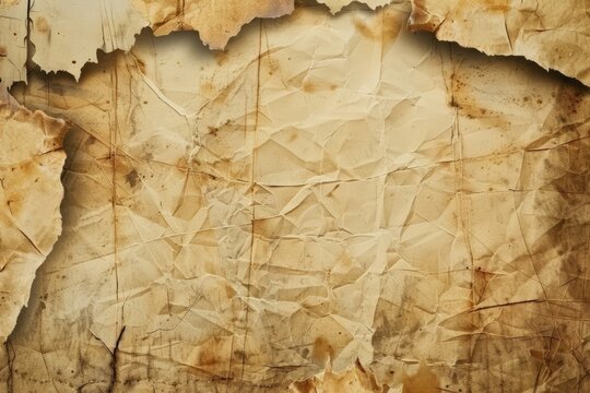 Vintage Handbill Ephemera. Nostalgic Advertisement Concept