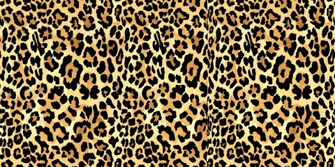 Stylish Leopard Print Background. Animalistic Fashion Concept