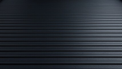 Obraz premium Black line surface texture, Abstract Dark Textured Surface with Converging Lines, Modern Black Geometric Background with Parallel Lines