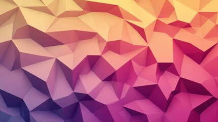 Obraz premium Discover a stunning low poly design with vibrant textures, ideal for modern techinspired illustrations.