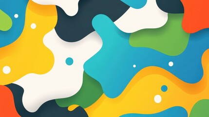 Transform your space with our vibrant summer camouflage wallpaper. Its a unique blend of textures and bold colors to brighten any room.