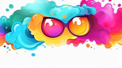 Fun and vibrant cartoon speech bubble design, perfect for all ages, adds charm and creativity to any project.