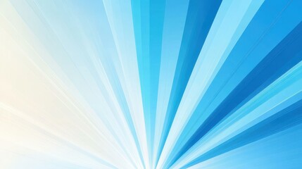 Experience a vibrant realm where modern flat art shines with playful blue light rays and whimsical textures come to life.