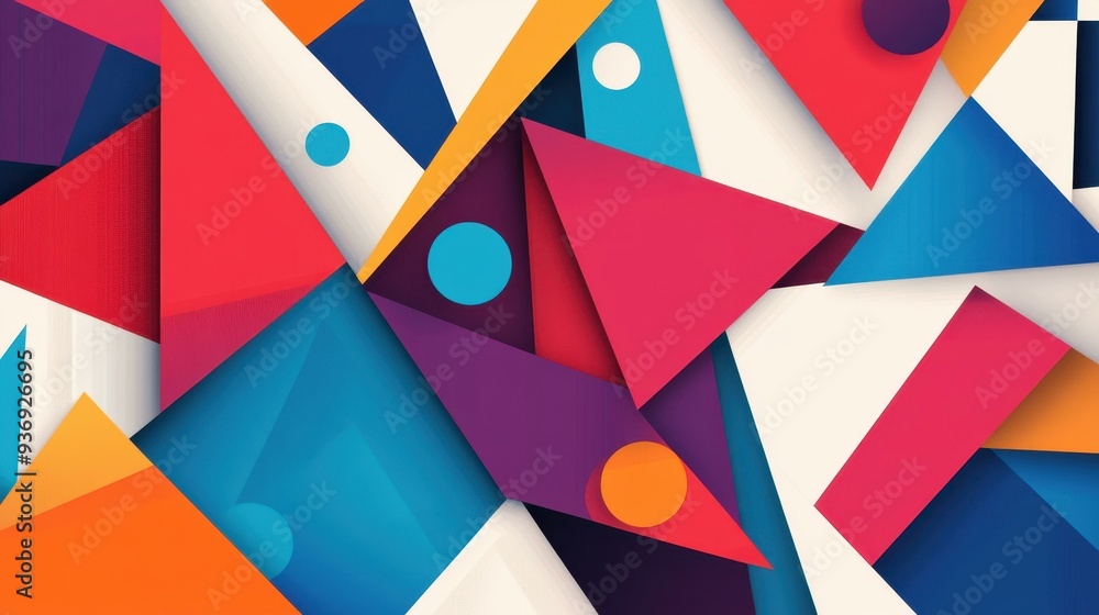 Poster experience a stunning mesh backdrop featuring vibrant colors and dynamic shapes, perfect for adding 