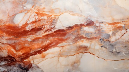 Fototapeta premium Detailed image of smooth, polished marble with unique patterns