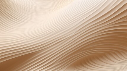 Abstract background of smooth, rippled sand in a zen garden