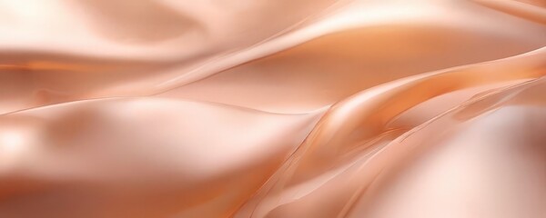 close up beige silk fabric