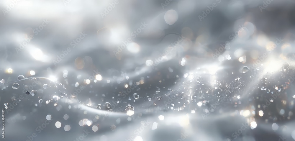 Poster abstract background with bo lights and