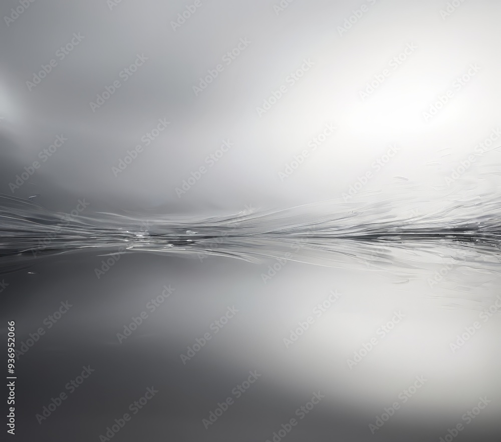 Poster abstract background with water and reflection