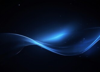 Obraz premium dark blue background with wave