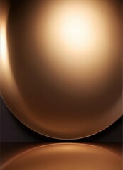 sphere with light shining down on it