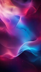 abstract background with colorful smoke and stars