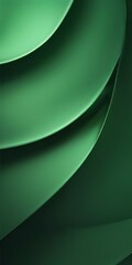 green abstract background with curved curves