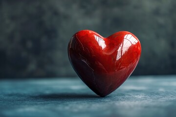 Fototapeta premium Heart disease and cardiology, heart health ,generative ai