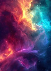 colorful space wallpapers