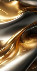 abstract gold and black background