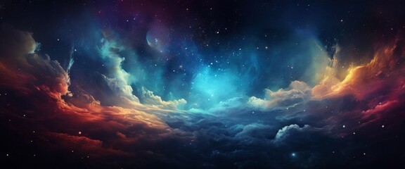 Obraz premium colorful nebula