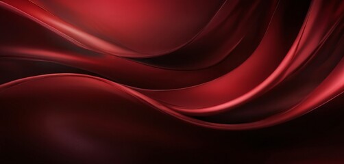 Obraz premium red abstract background with smooth lines
