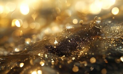 gold glitter wallpapers hd