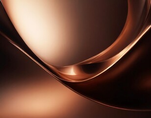 brown background with curved curve